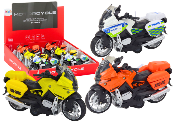 ZABAWKOWY DLA DZIECI MOTOCYKL KOLORY 