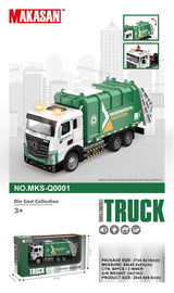 ZABAWKOW Z EFEKTOWNYM OŚWIETLENIEM  ŚMIECIARKA