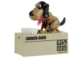  ZBIERAJ MONETY ZABAWNA SKARBONKA PIES  