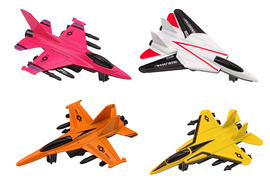  ZABAWKA DLA MAŁYCH PILOTÓW   MYŚLIWIEC Z NAPĘDEM 