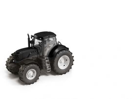 ELEGANCJA WKOLORZE  CZERNI TRAKTOR ZABAWKOWY 