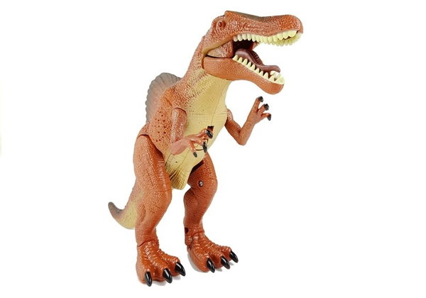 DLA DZIECI ZABAWKOWY DINOZAUR NA BATERIE Z DŹWIĘKIEM