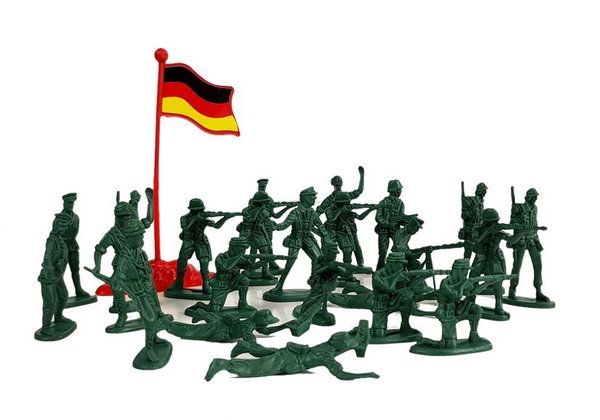 ZESTAW MILITARNY  ŻOŁNIERZE AKCESORIA