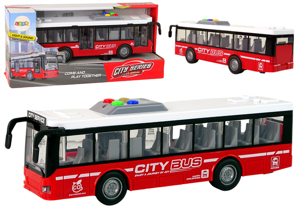 AUTOBUS CZERWONY SWIATŁA NAPED 