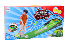 MINI GOLF GRA ZRĘCZNOŚCIOWA Z EFEKTAMI ŚWIETLNYMI 