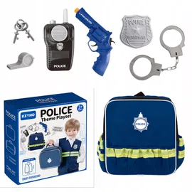 PLECAK POLICYJNY Z KRÓTKOFALÓWKĄ,