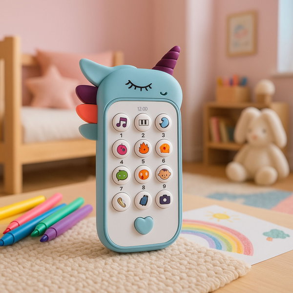 ZABAWKOWY EDUKACYJNY TELEFON DZIECIĘCY DZWIEKI 
