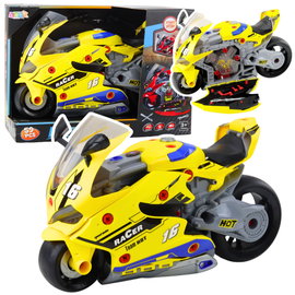 ZABAWNY ZESTAW  MOTO WARSZTAT Z EFEKTAMI DŹWIĘKOWYMI