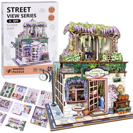 PUZZLE  KWIATOWA BAJKA Z OŚWIETLENIEM 