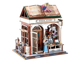 DLA DZIECI KSIĘGARNIA Z OŚWIETLENIEM  PUZZLE