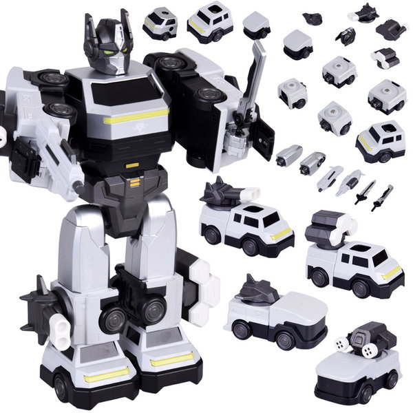 DLA DZIECI ZABAWKA  Z DUŻYM ROBOTEM MAGNETYCZNYM 