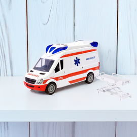 ZESTAW KARETKI AMBULANS  SYGNAŁAMI DŹWIĘKOWYMI 