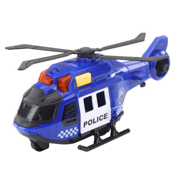 HELIKOPTER I SAMOCHÓD POLICYJNY Z EFEKTAMI DŹWIĘKOWYMI