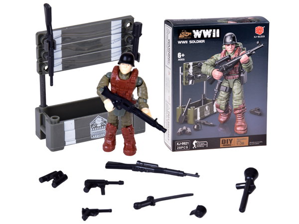 MODEL DO ZŁOŻENIA KLOCKI ŻOŁNIERZY