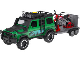 DLA DZIECI AUTO Z LAWETĄ I MOTOR DŹWIĘK