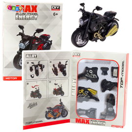  ZESTAW DO SKŁADANIA METALOWY MOTOCYKL