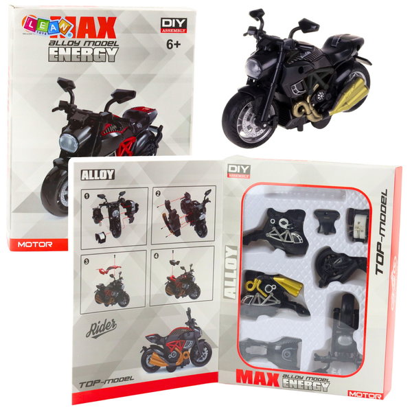  ZESTAW DO SKŁADANIA METALOWY MOTOCYKL