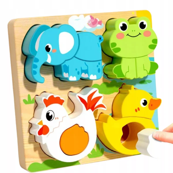 DLA DZIECI PUZZLE  EDUKACYJNA UKŁADANKA 
