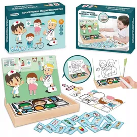 DLA DZIECI TABLICA MAGNETYCZNA DLA MŁODYCH LEKARZY 
