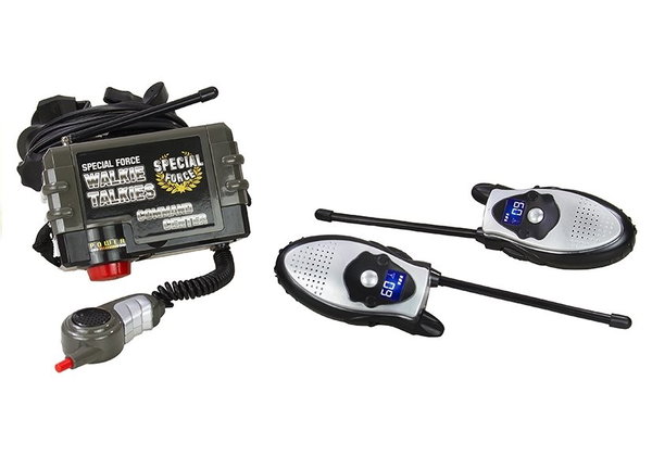 DLA DZIECIC KOMPLET RADIOKOMUNIKACJI WALKIE TALKIE 