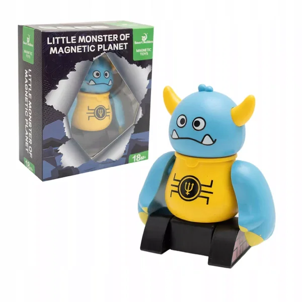 DLA DZIECI POTWÓR ROBOT MAGNETYCZNY 