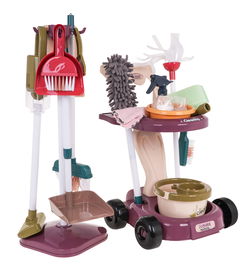 DLA DZIECI KOMPLET SPRZĄTAJĄCY Z DODATKOWYMI AKCESORIAMI