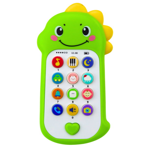 DLA DZIECI DINOZAUR TELEFON EDUKACYJNY 