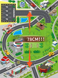 DLA DZIECI MEGA GARAŻ STRAŻACKI Z MIASTEM 