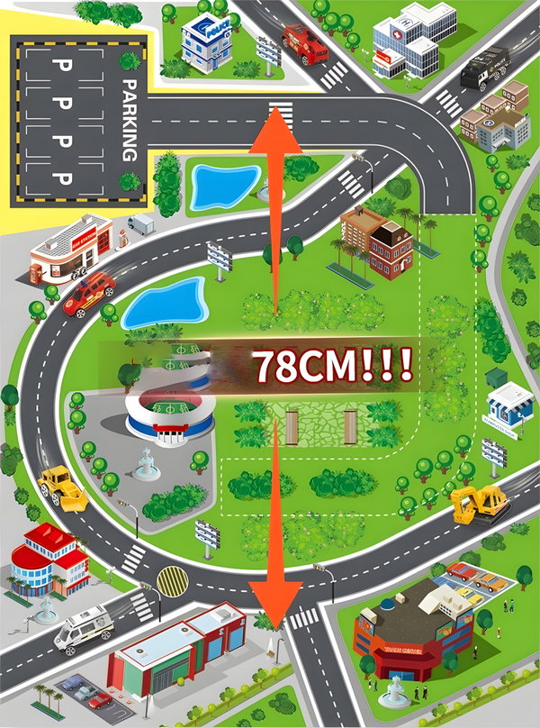 DLA DZIECI MEGA GARAŻ STRAŻACKI Z MIASTEM 
