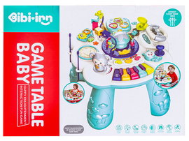 DLA NAJMŁÓDSZYCH STOLIK MUZYCZNY DLA DZIECI Z PIANINKIEM 