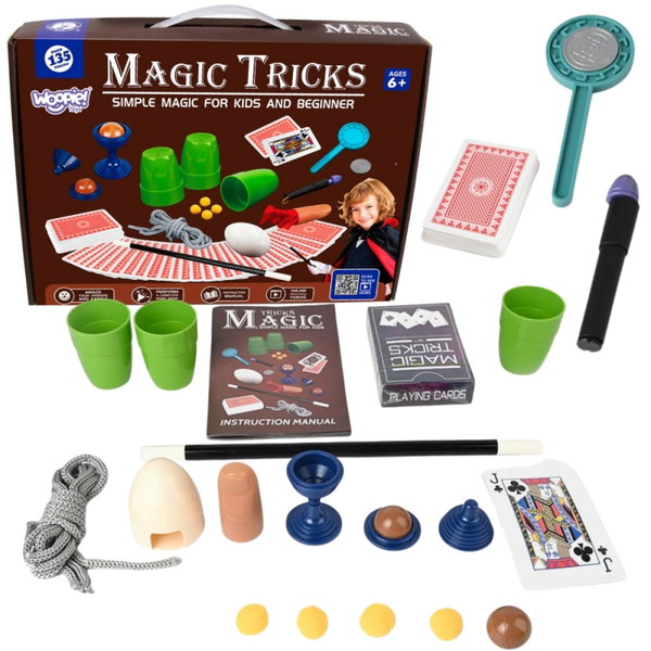 DLA DZIECI MAGICZNY ZESTAW MAŁEGO ILUZJONISTY