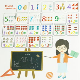 DLA DZIECI  PUZZLE ZESTAW EDUKACYJNY Z CYFRAMI