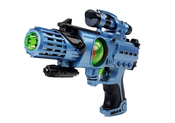 DLA DZIECI  MASKA PISTOLET LASEROWY