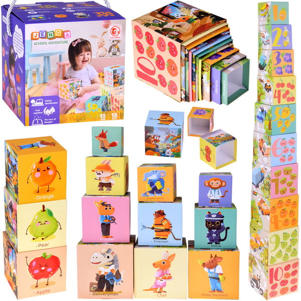 DLA DZIECI KREATYWNE PUZZLE UKŁADANKA 