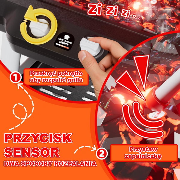 DLA DZIECI Z AKCESORIAMI KUCHNIA OGRODOWA 