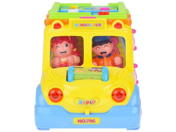 DLA DZIECI WESOŁY AUTOBUS INTERAKTYWNY 