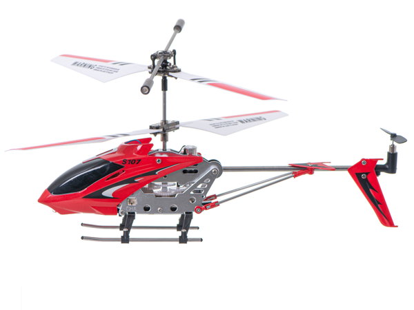 DLA DZIECI CZERWONY HELIKOPTER STEROWANY 