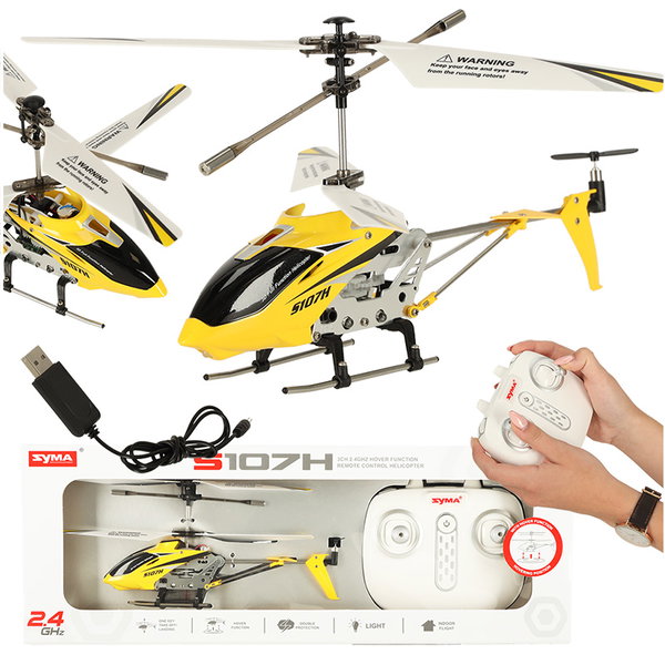 DLA DZIECI ZABAWKOWY STEROWANY HELIKOPTER 