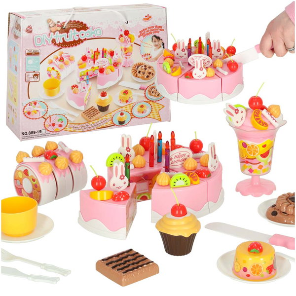 DLA DZIECI ZESTAW KUCHENNY DO KROJENIA TORTU 