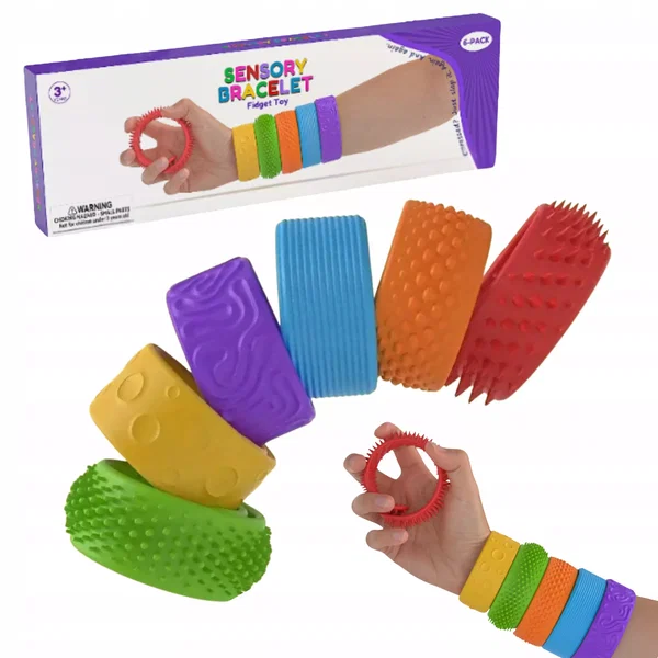 DLA DZIECI BRANSOLETKI  SENSORYCZNE 