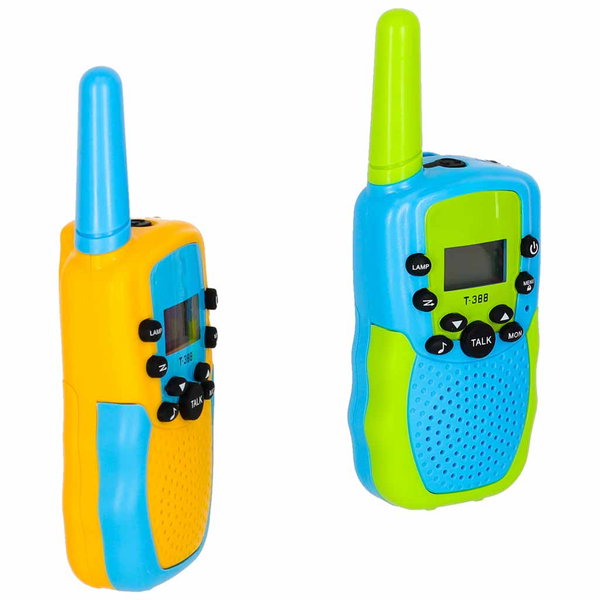 DLA DZIECI ZABAWNE KOLOROWE WALKIE-TALKIE 