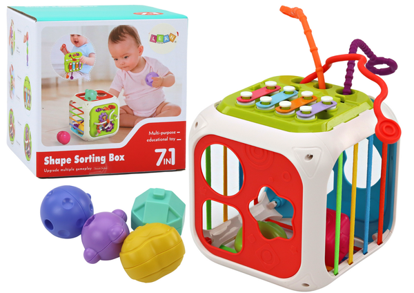 DLA DZIECI KLOCKI EDUKACYJNE SORTER 
