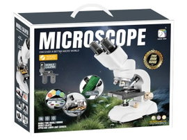 DLA DZIECI ZABAWKOWY MIKROSKOP 