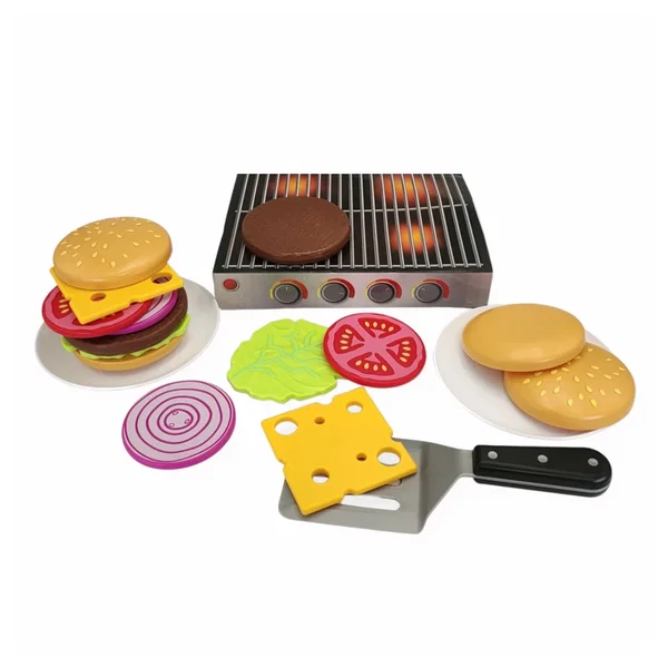 DLA DZIECI MAGNETYCZNA ZABAWA   BURGER 