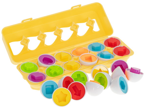 DLA DZIECI SORTER JAJKA KOLOROWE 