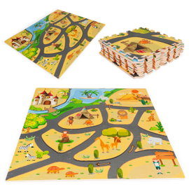 DLA DZIECI MATA PUZZLOWA PUZZLE