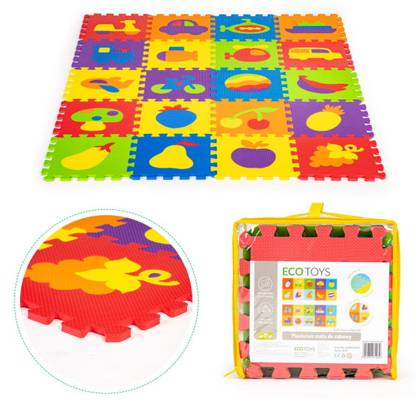DLA DZIECI ZESTAW EDUKACYJNE PUZZLE