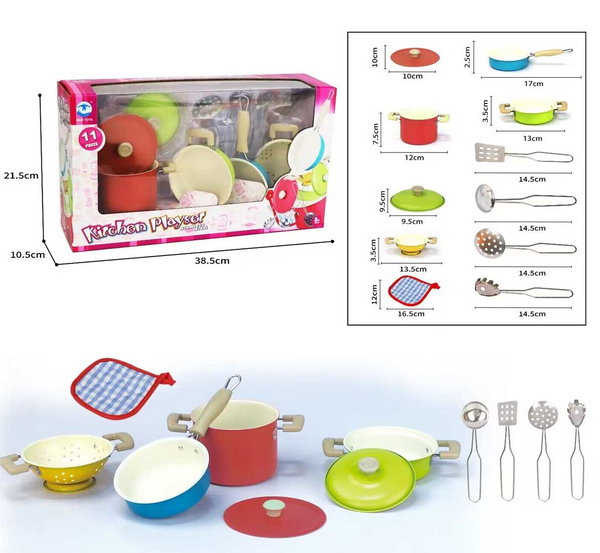 DLA DZIECI MAGICZNY ZESTAW KUCHENNYCH GARNKÓW 