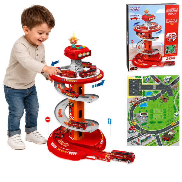 DLA DZIECI ZESTAW SPIRALNYCH TORÓW 