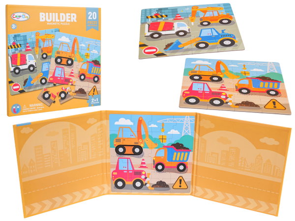 DLA DZIECI  MAGNETYCZNE PUZZLE  